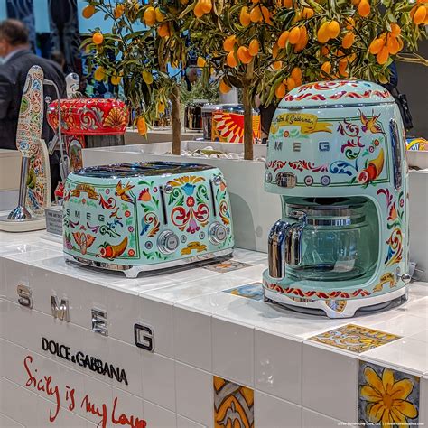 dolce gabbana smeg collaboration|dolce and gabbana smeg appliances.